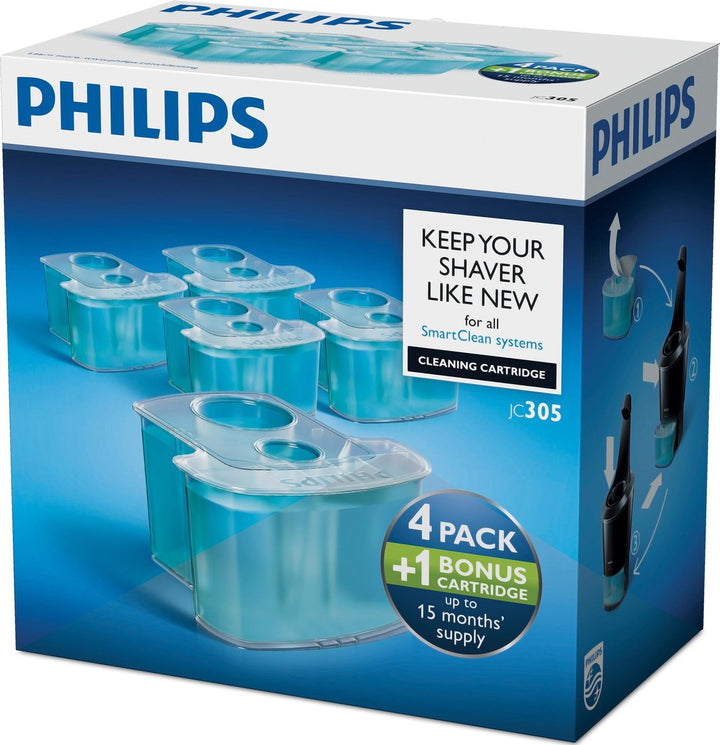 Philips JC305/50 - SmartClean cartridge - 5 stuks - Verpakking beschadigd