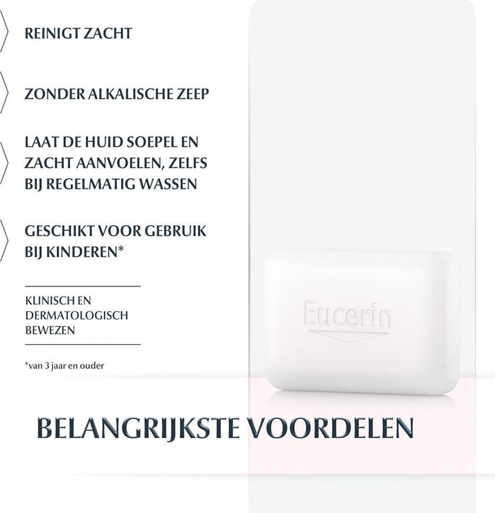 Eucerin pH5 Waschtablette – 100 g – Verpackung beschädigt