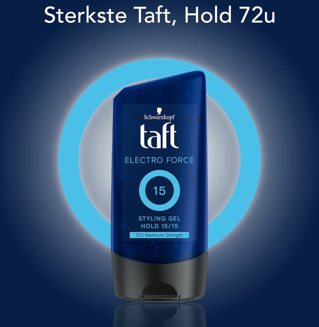 Schwarzkopf Taft Styling Gel - Electro Force 15 - 150 ml