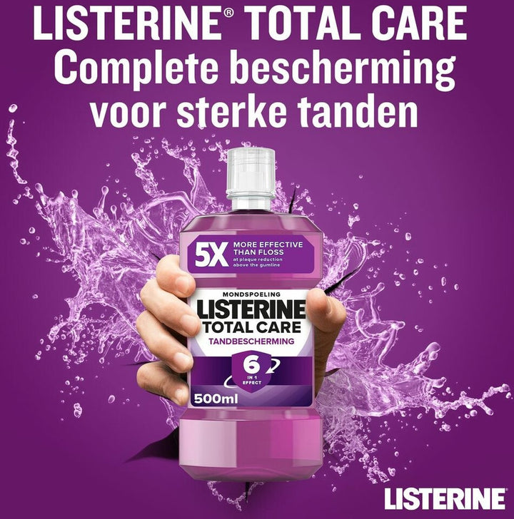 Listerine Mondwater Total Care Tandbescherming 500 ml