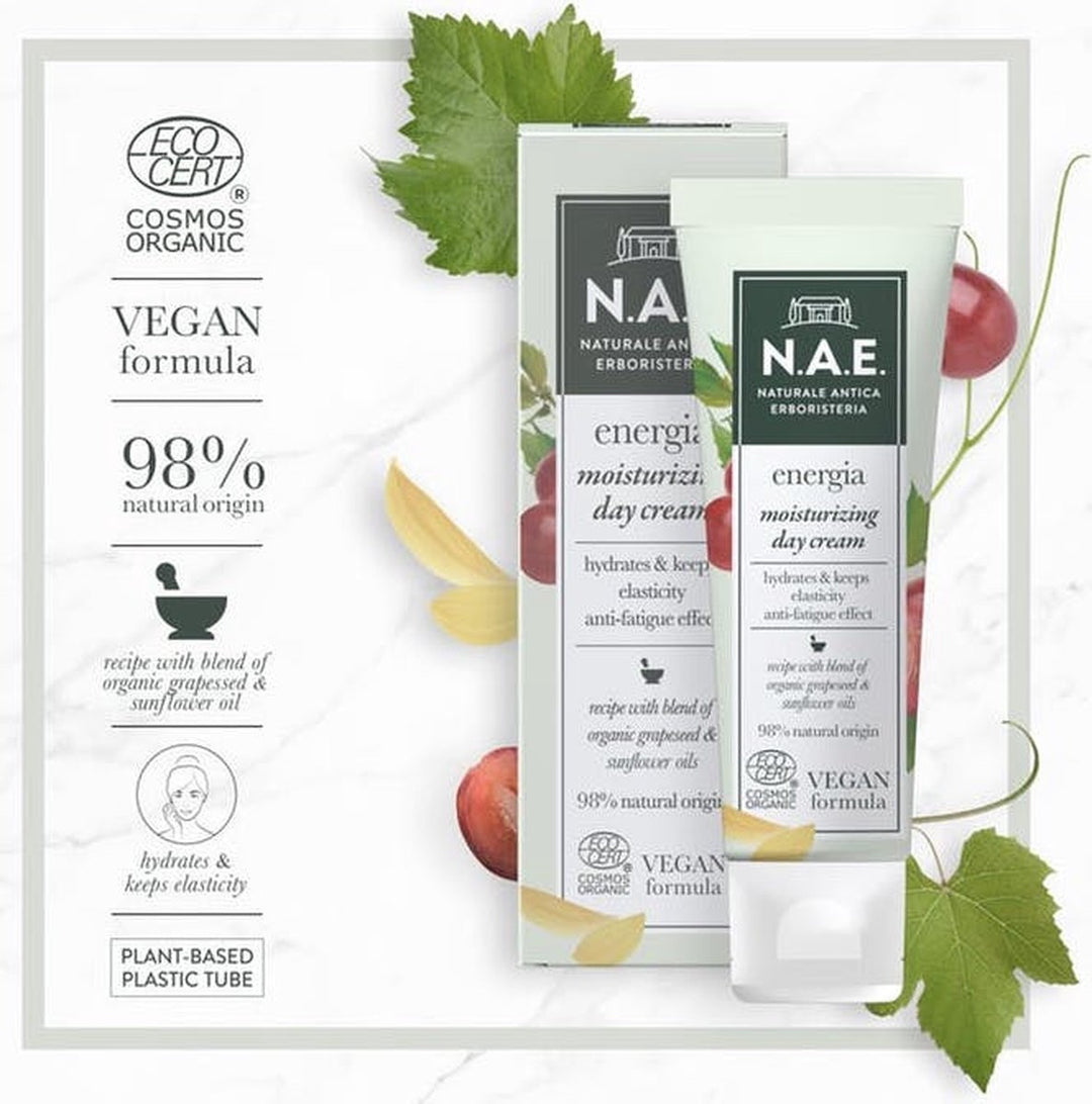 NAE Energia Moisturizer Day Cream Vegan - 50 ml