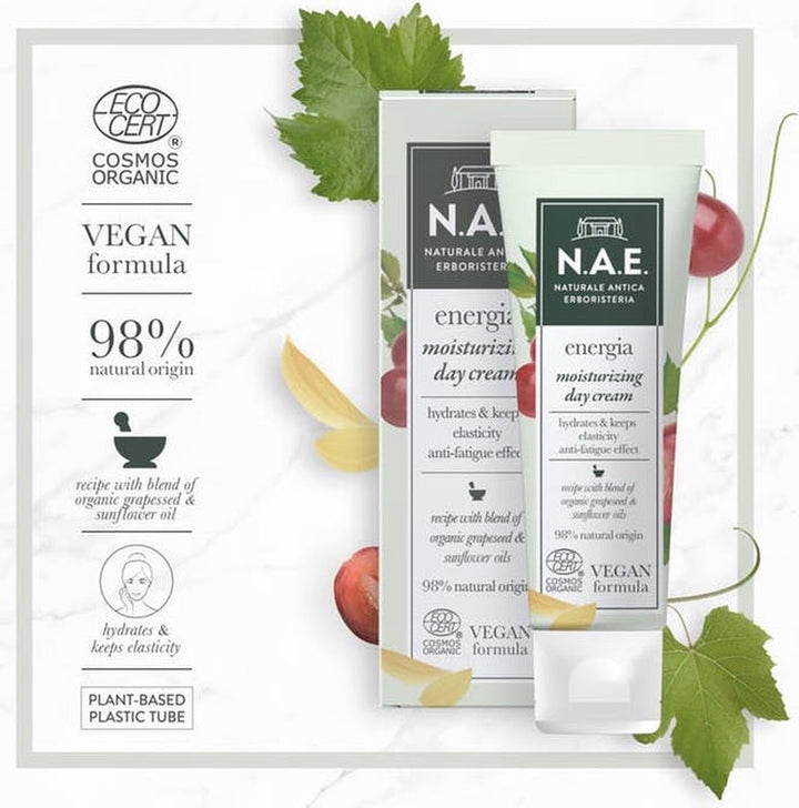 NAE Energia Moisturizer Day Cream Vegan - 50 ml