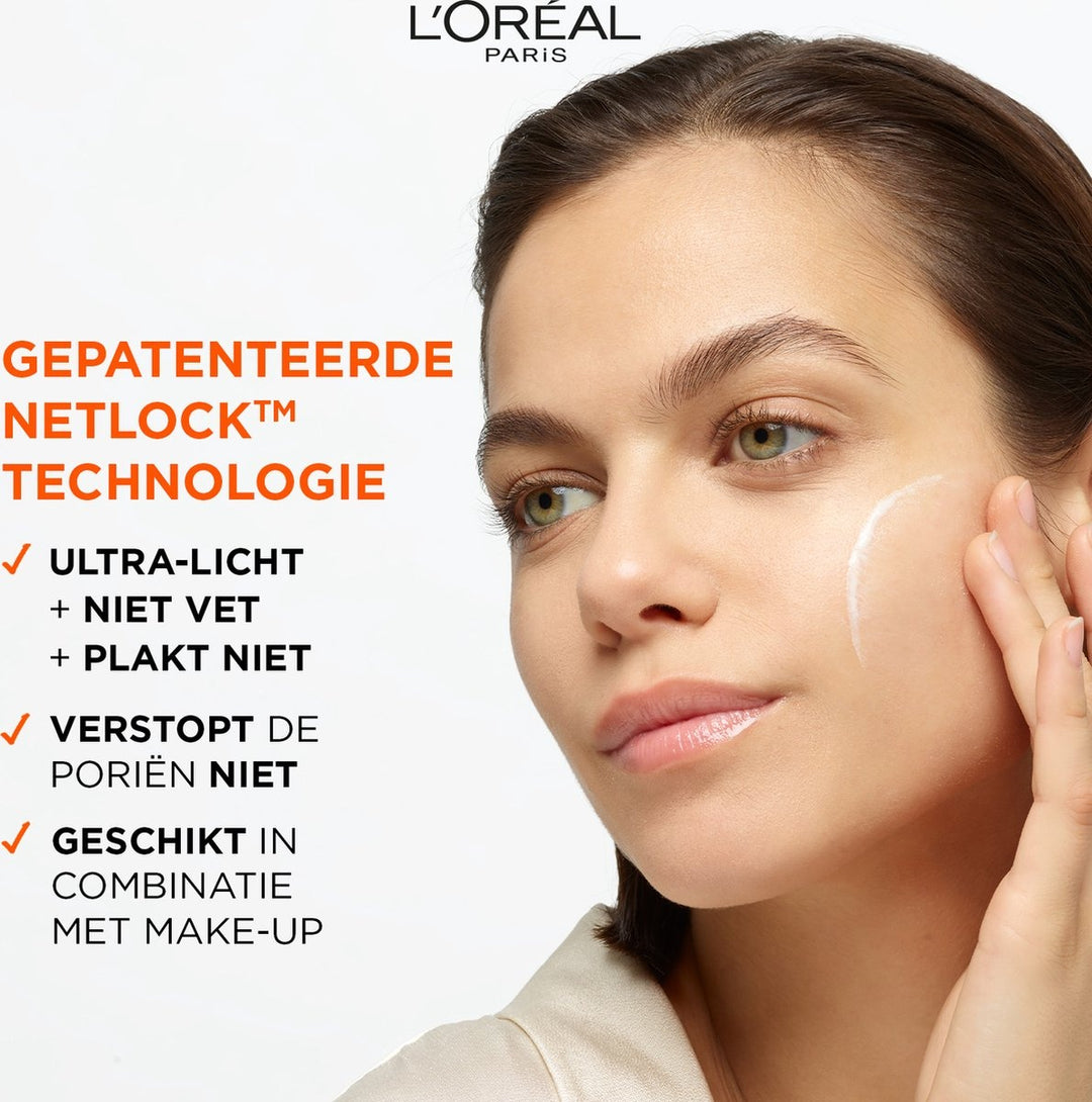 L'Oréal Paris Revitalift Klinisches Anti-UV-Fluid SPF 50 mit Vitamin C* – 50 ml – Verpackung beschädigt