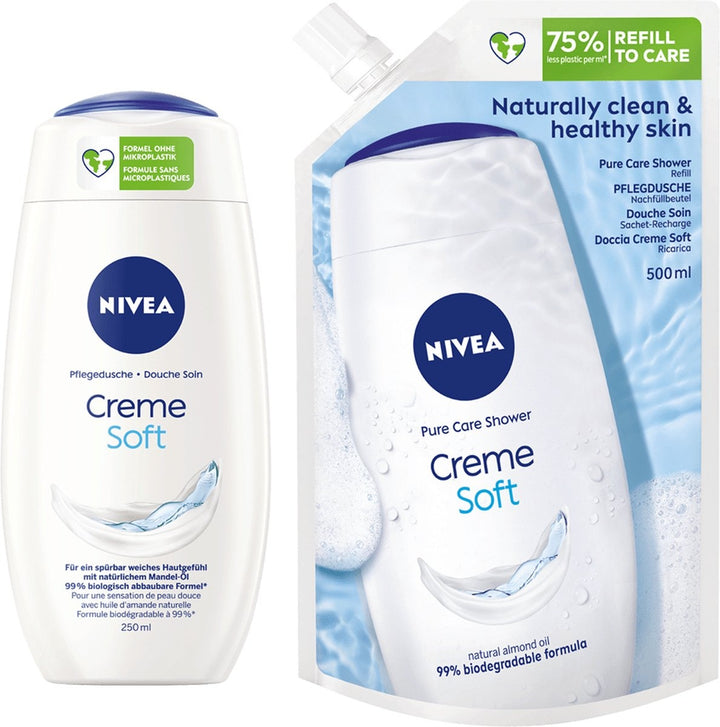 Nivea Douchecrème Soft Refill 500 ml