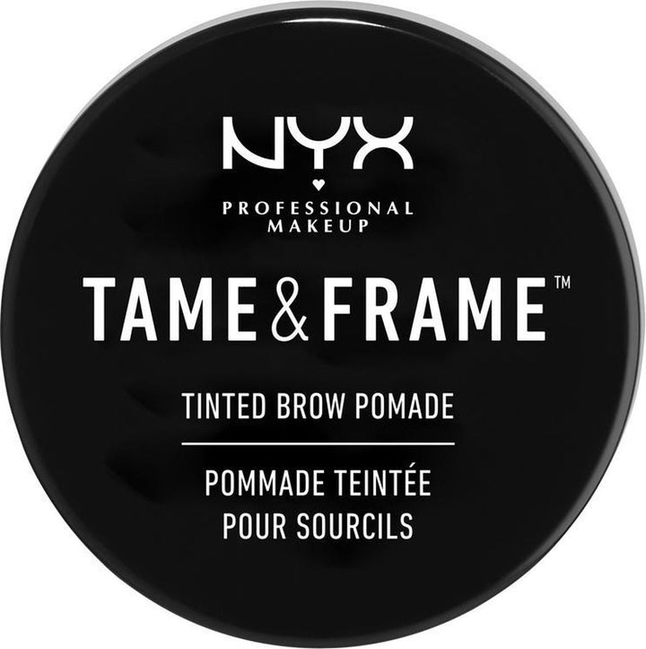 NYX Professional Makeup Tame &amp; Frame Brow Pomade – Brunette TFBP03 – Augenbrauenpomade – 5 gr