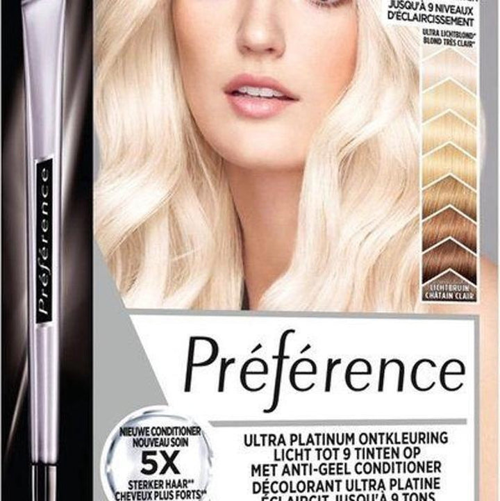 L'Oréal Paris Préférence Ultra Platinum - Platinum Blonde - Decolorization