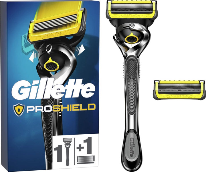 Gillette ProShield Shaving System For Men - 1 Shaving System &amp; 1 Razor Blade