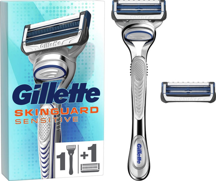 Gillette SkinGuard Sensitive – Rasiersystem für Männer – Enthält 1 Rasierklinge – Verpackung beschädigt