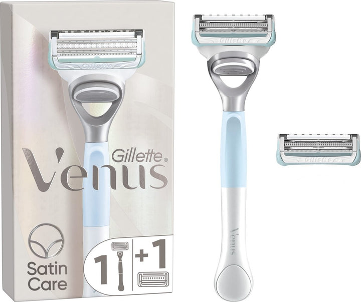 Gillette Venus Rasiersystem – für Haut und Schamhaare für Frauen – 2 Klingen