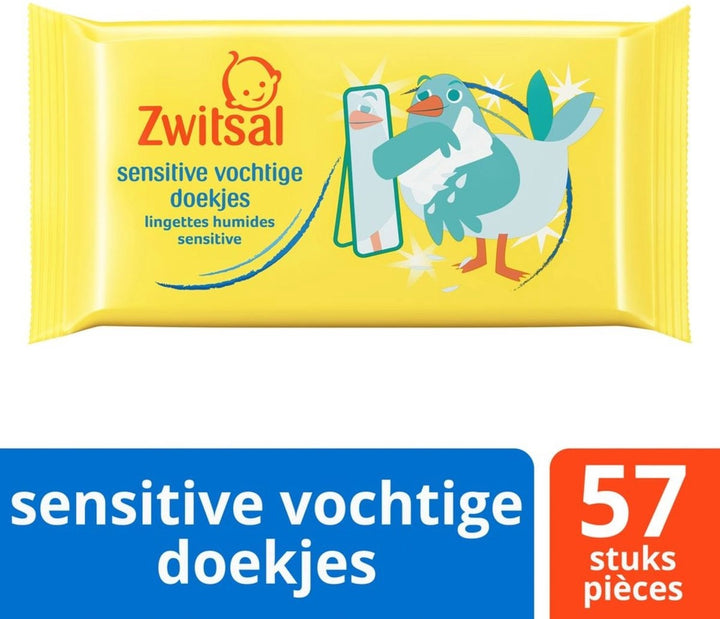 Zwitsal Baby Wipes - Zwitsal Animal Wipes 57 Pieces