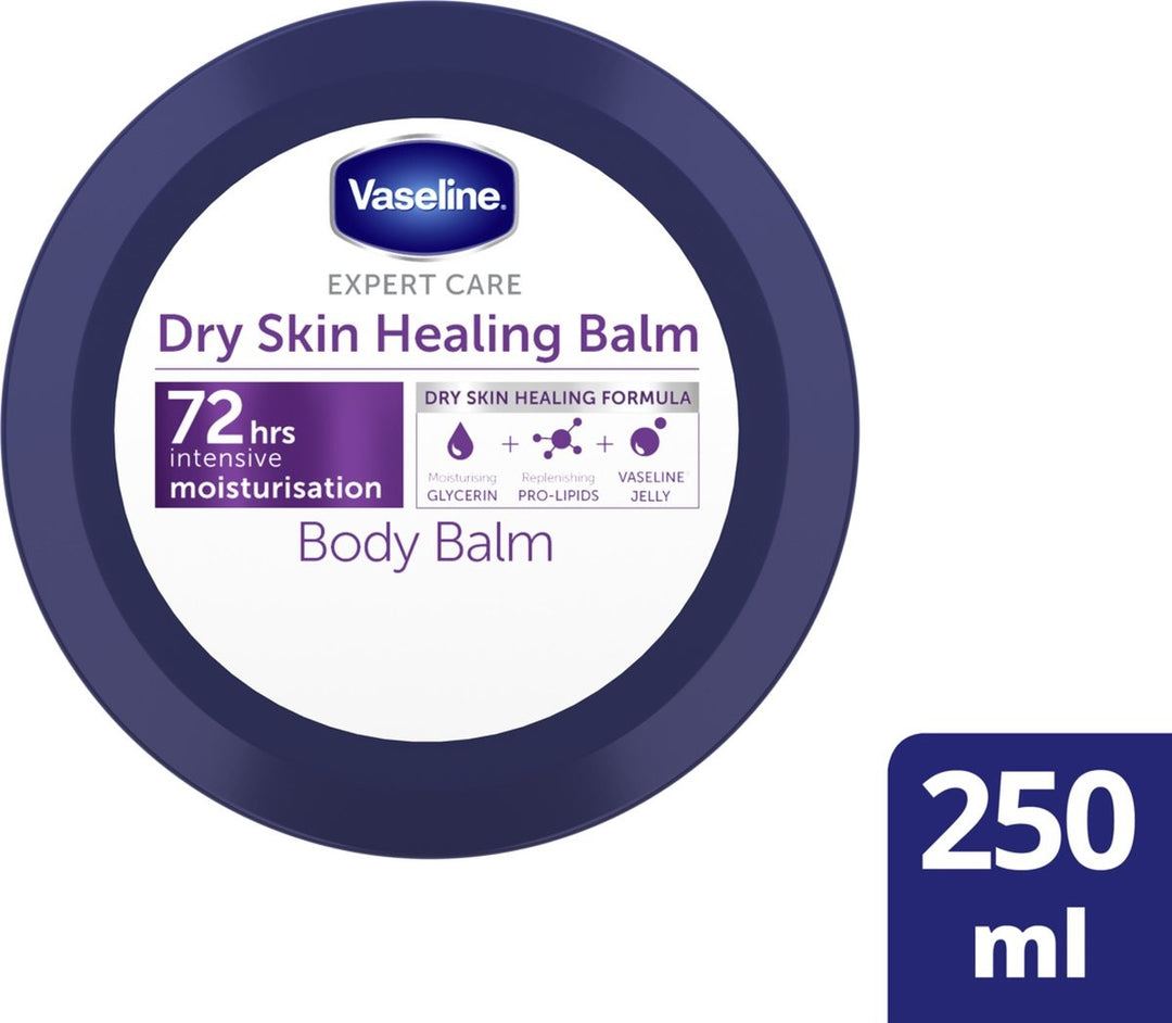 Vaseline Body Balm Expert Care Heilung trockener Haut – 250 ml – Verpackung beschädigt