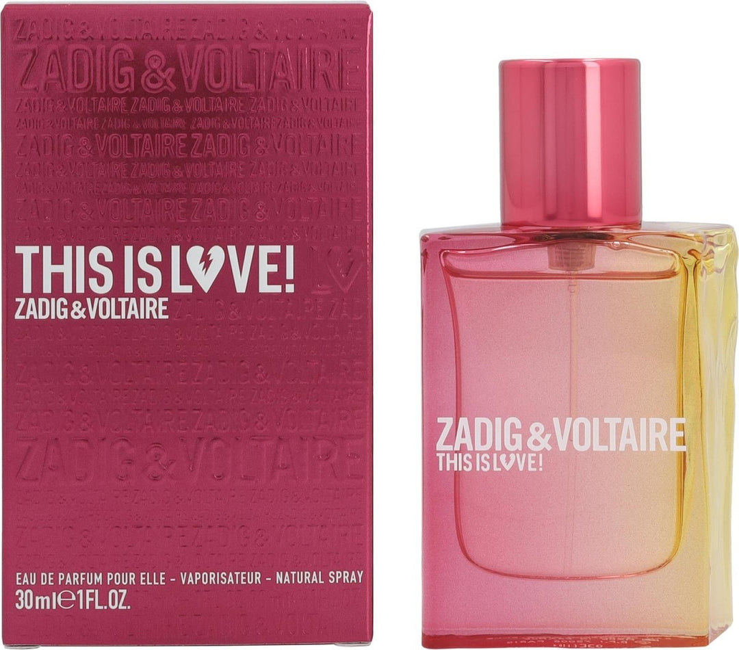 Zadig & Voltaire This Is Love For Her - Eau de Parfum 30ml - Damesparfum