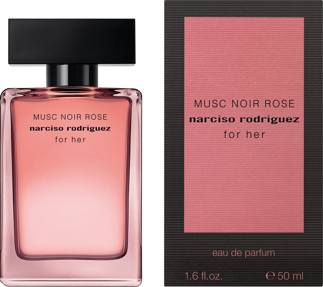 Narciso Rodriguez for her Musc Noir Rose 50 ml - Eau de Parfum - Women's perfume - Packaging damaged