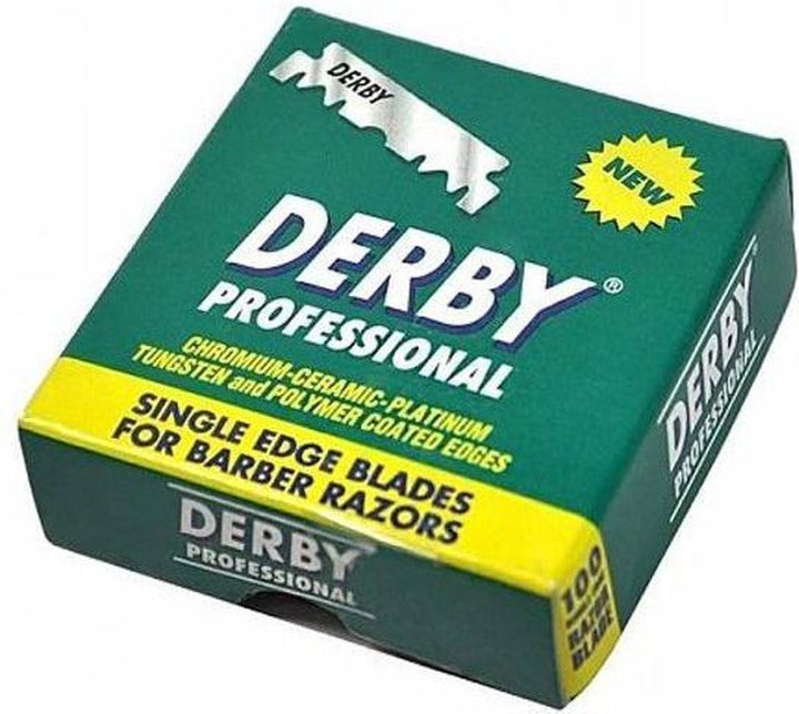 Derby Professional Single Blades 100 pcs