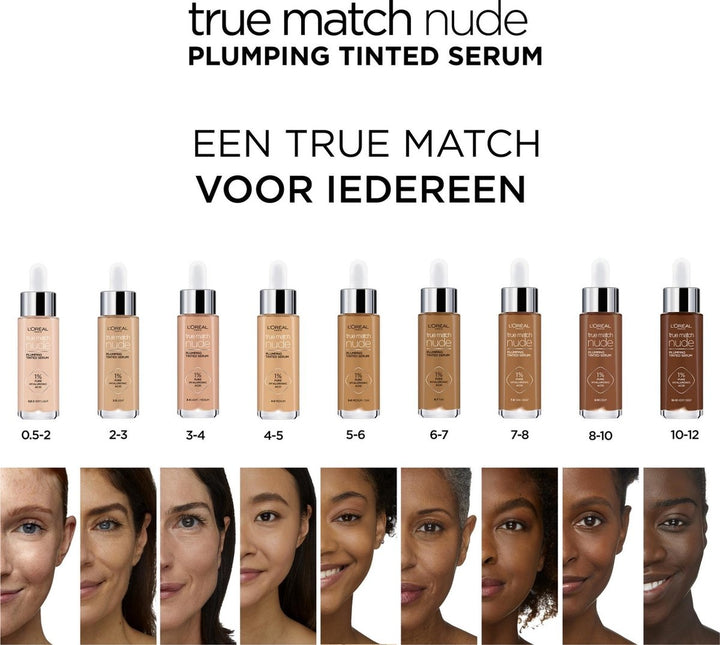 L'Oréal Paris True Match Tinted Serum Foundation - 5-6 Medium Tan - 30ml