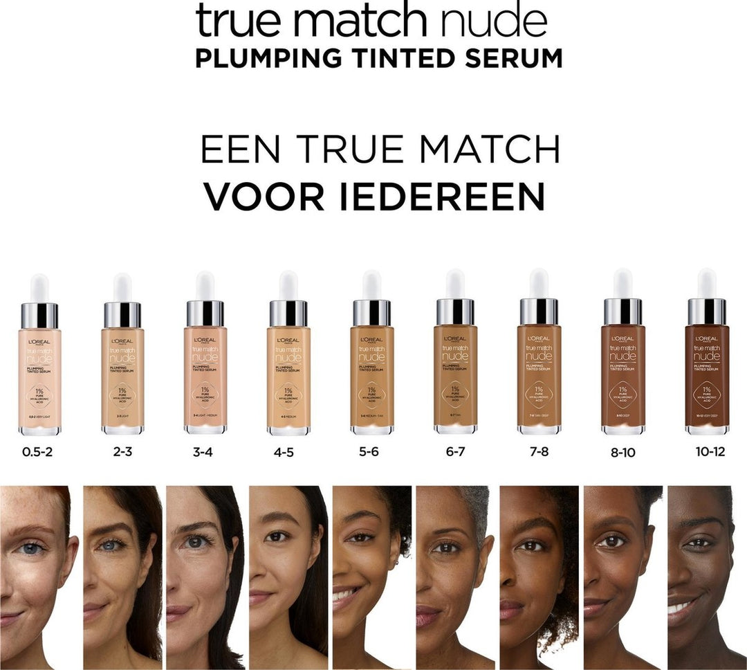 L'Oréal Paris True Match Tinted Serum Foundation - 6-7 tan - 30ml