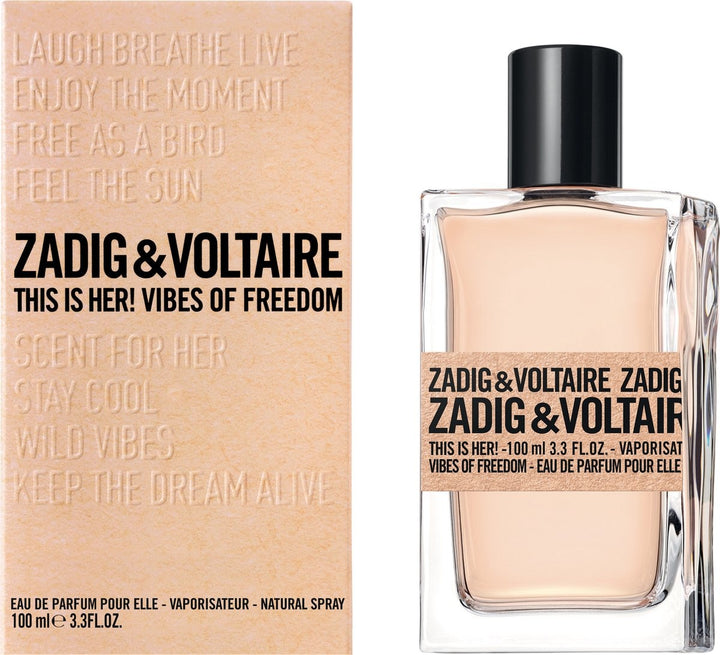 Zadig &amp; Voltaire This is Her! Vibes of Freedom 100 ml - Women's Eau de Parfum - Packaging damaged