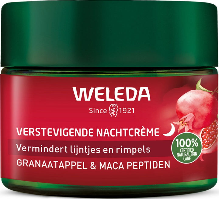 Weleda Granatapfel &amp; Maca Straffende Nachtcreme – 40 ml – Verpackung beschädigt