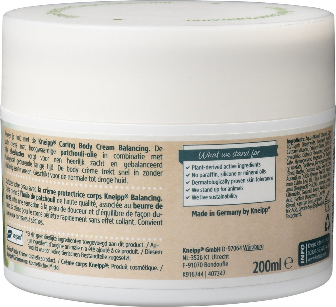 Kneipp Balancing - Body crème 200 ml