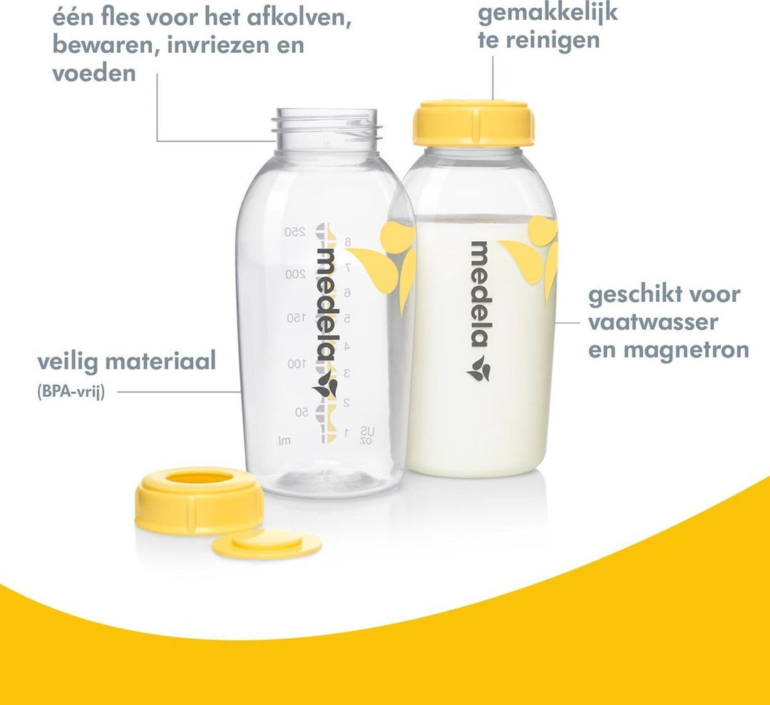 Medela Breastmilk Bottle - 250 ml - Pack of 2