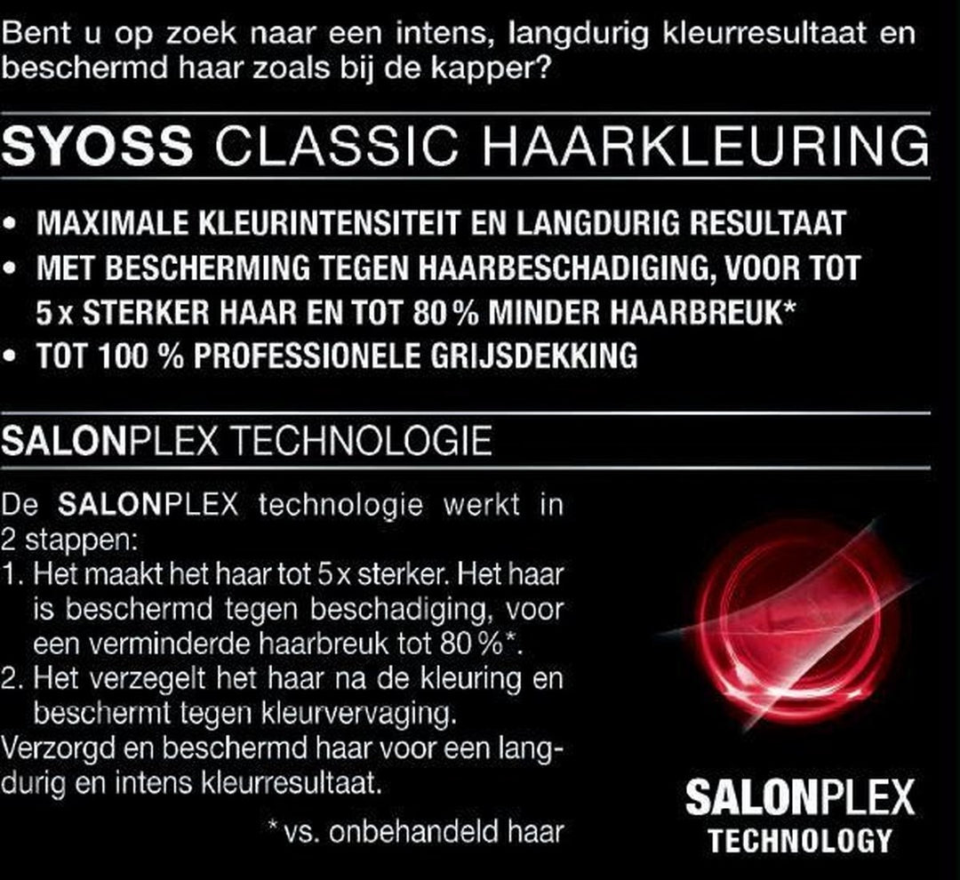 SYOSS Color Baseline 6-8 Dunkelblonde Haartönung