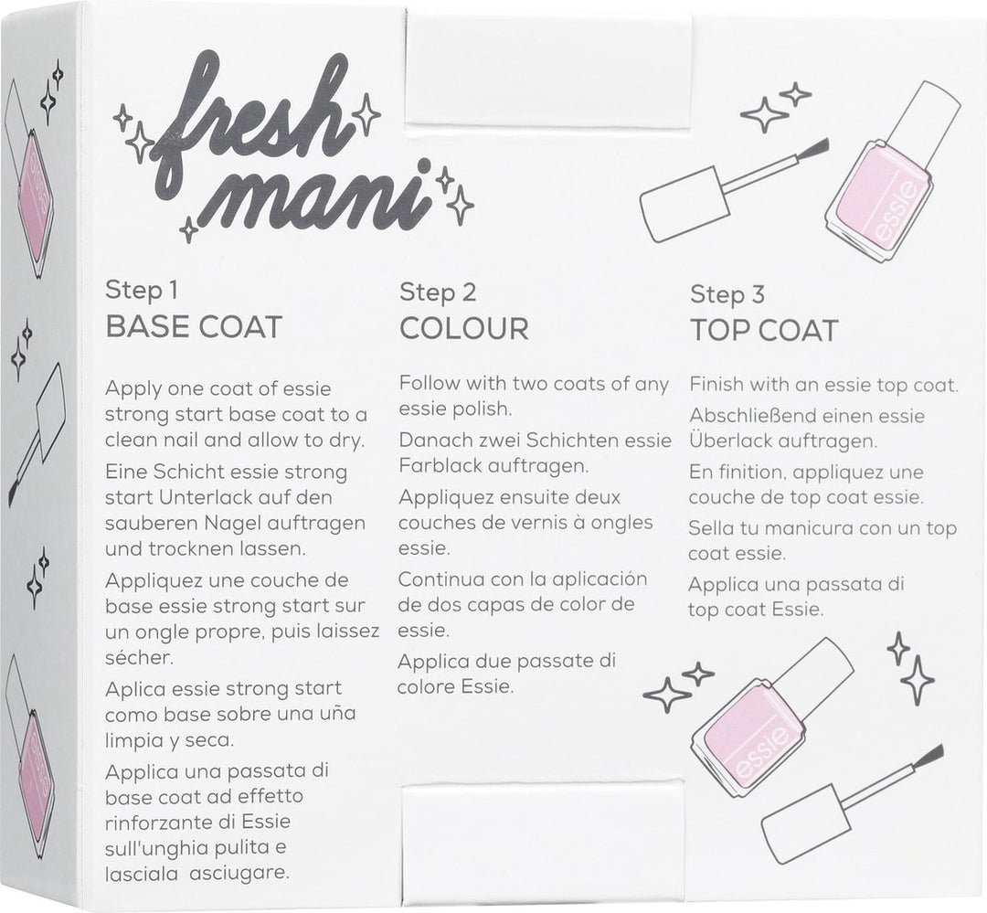 Essie Fresh Mani Nagellack-Geschenkset – Verpackung beschädigt