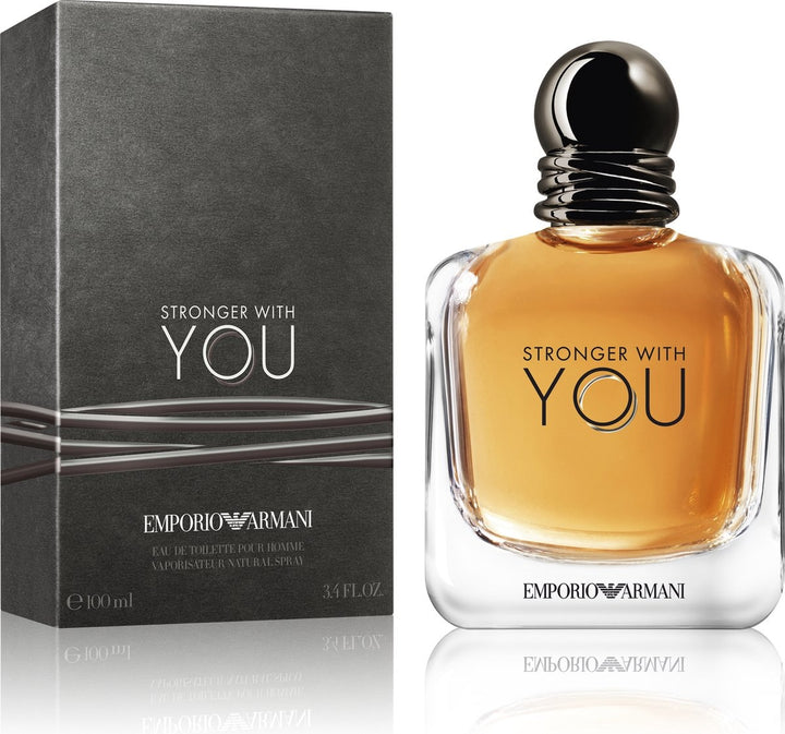 Emporio Armani Stronger With You 100 ml Eau de Toilette - Herenparfum - Verpakking beschadigd