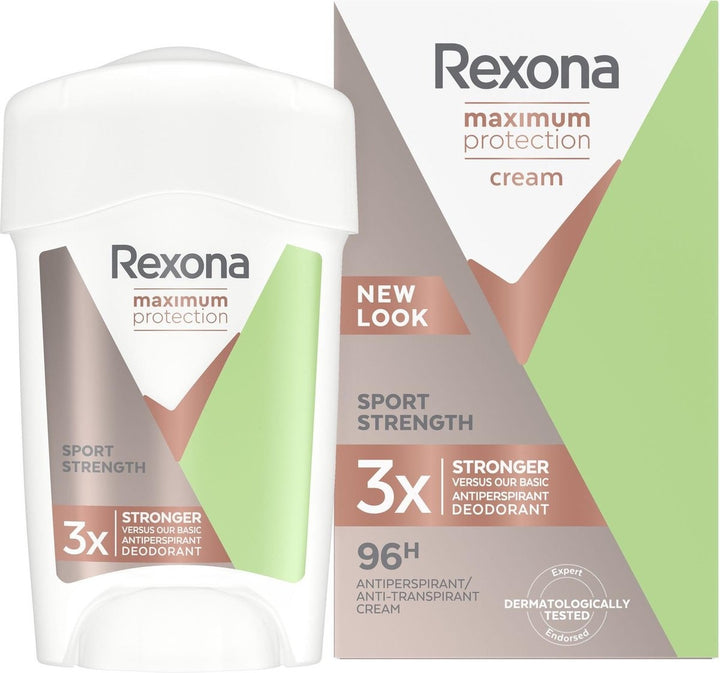 Rexona Maximum Protection Sport Strength 45 ml - Verpakking beschadigd