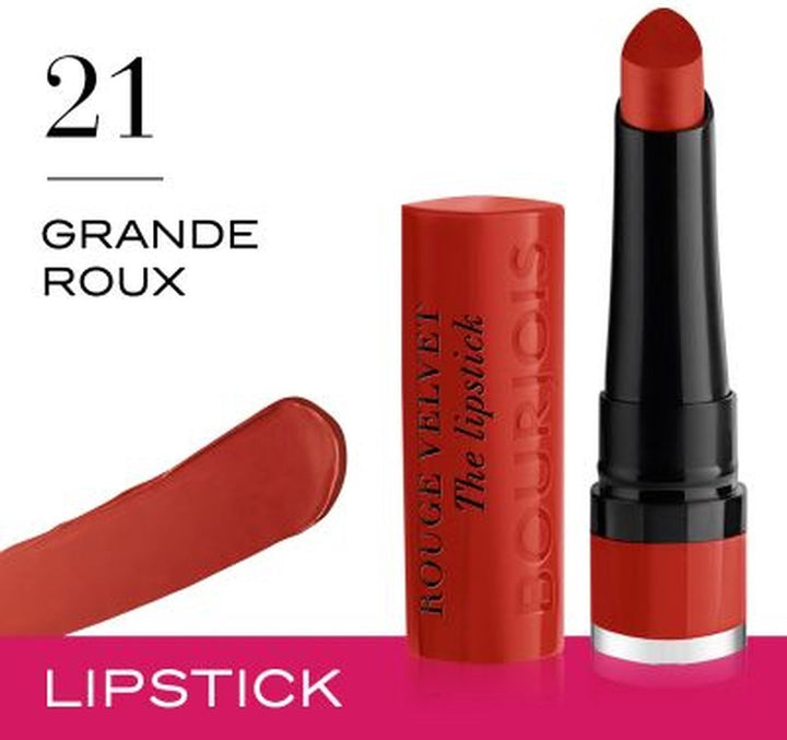 Bourjois Paris Rouge Velvet The Lipstick Lippenstift – 21 Grande Roux