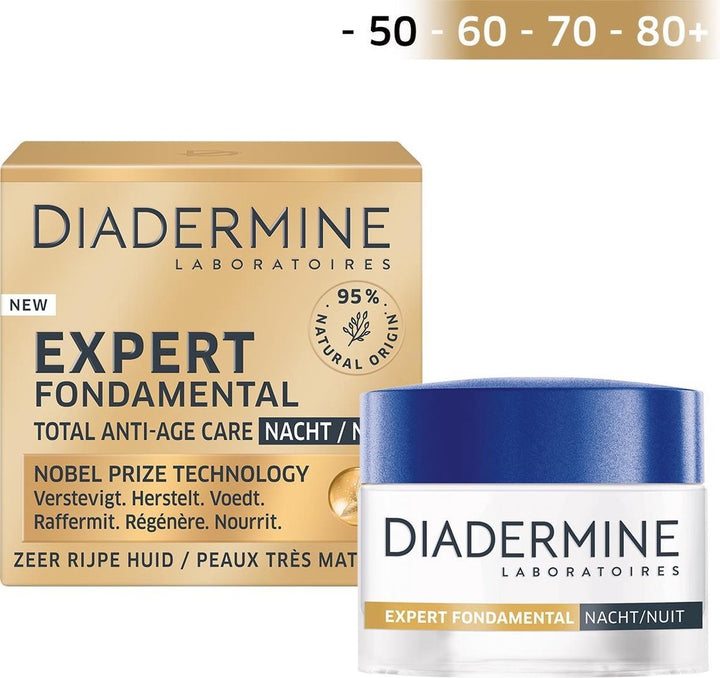 Diadermine Expert Fondamental Night Cream - 50ml