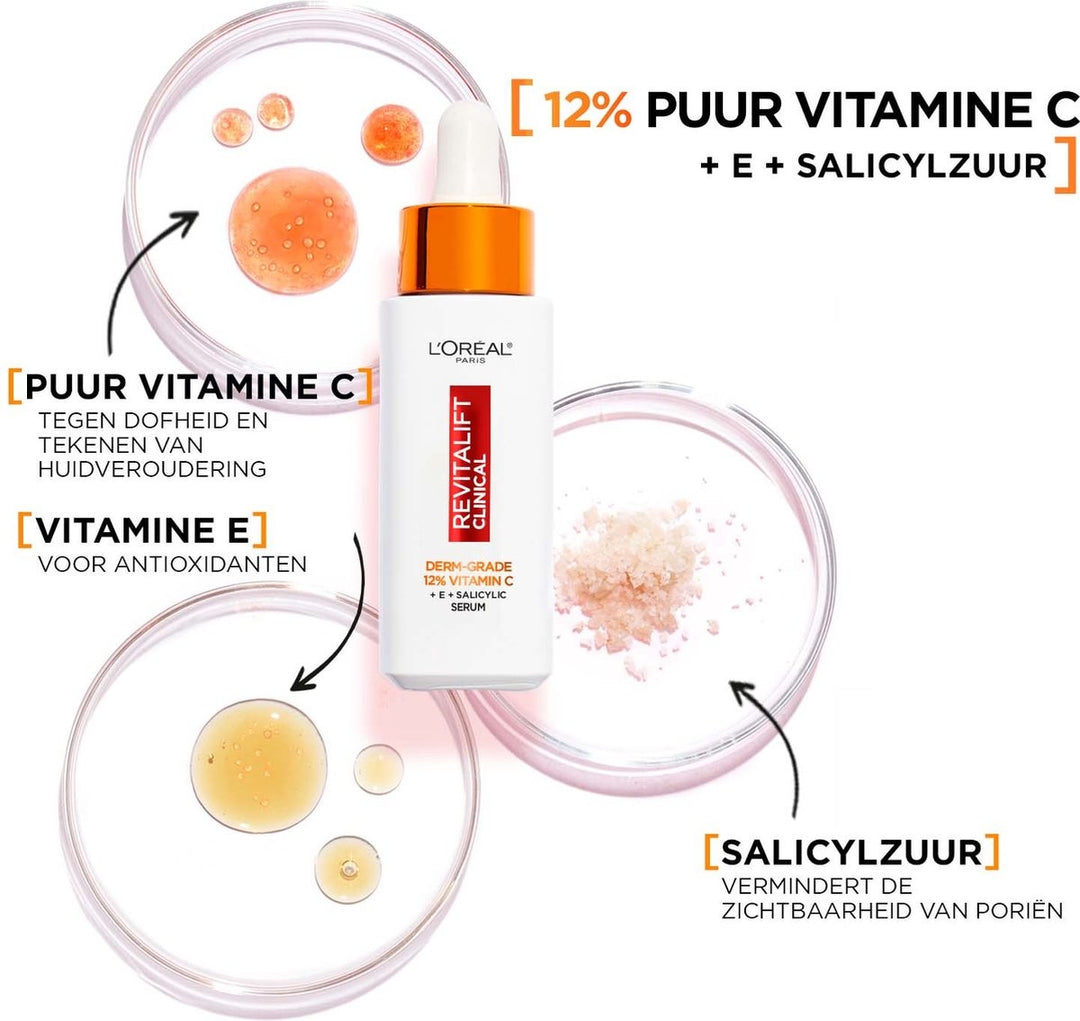 L'Oréal Paris Revitalift Clinical Pure Vitamine C 12% Serum - 30 ml