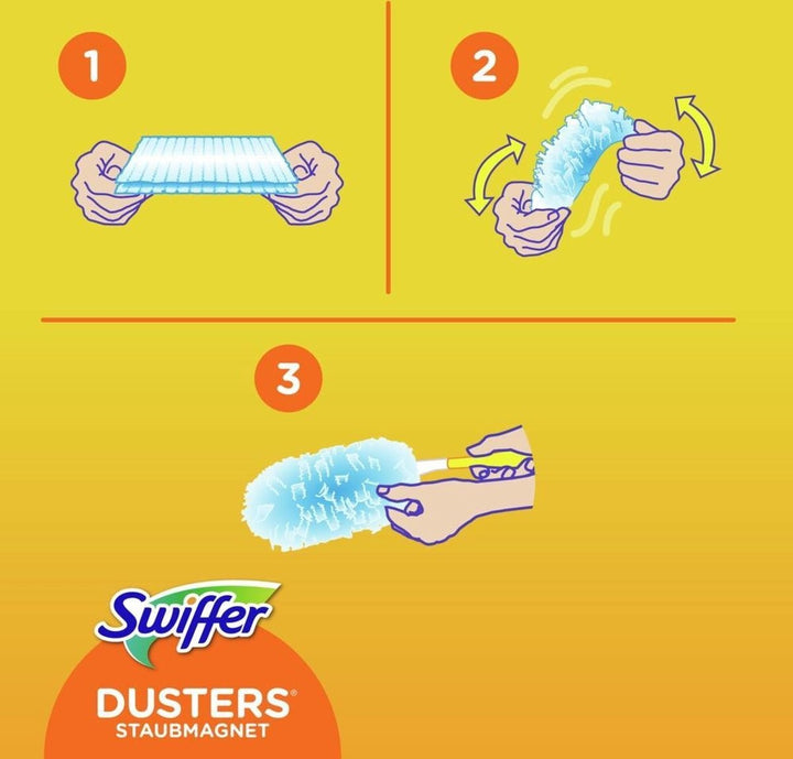 Swiffer Duster Trap &amp; Lock Nachfüllungen 20 Stück – Verpackung beschädigt