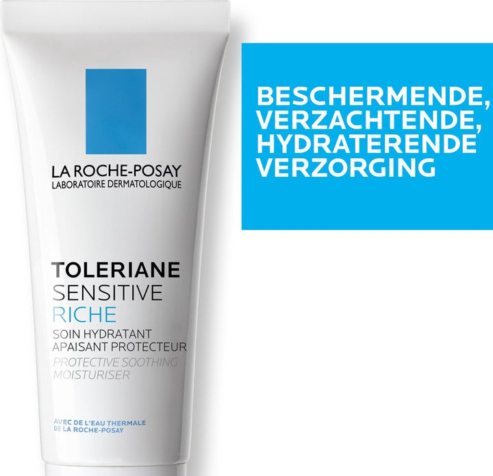 La Roche-Posay Toleriane Sensitive Reichhaltige Tagescreme – 40 ml – Trockene Haut