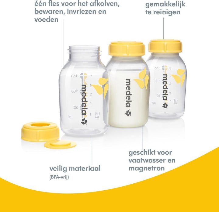 Medela Moedermelkflesje - 150 ml - 3 Stuks