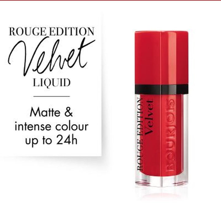 Bourjois Paris Rouge Edition Velvet Lipstick 03 Hot Pepper