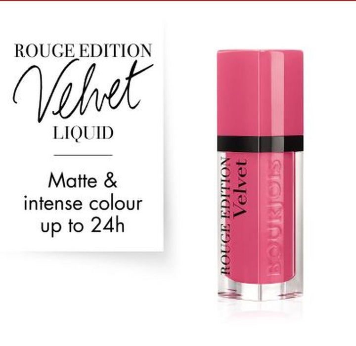 Bourjois Paris Rouge Edition Velvet Lippenstift 011 So Hap'pink