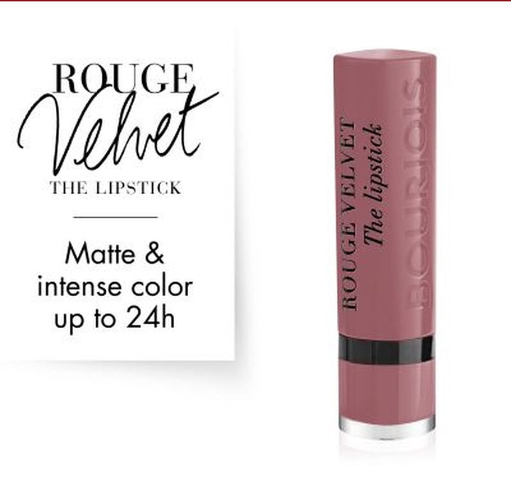 Bourjois Paris Rouge Velvet The Lipstick Lippenstift – 18 Mauve-Martre