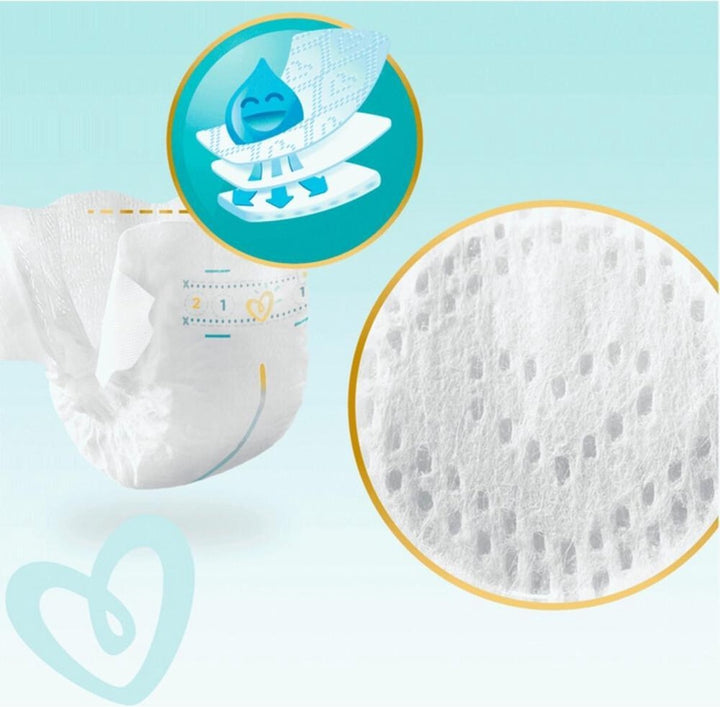 Pampers Premium Protection Windeln – Größe 2 – 40 Stück (4–8 kg)