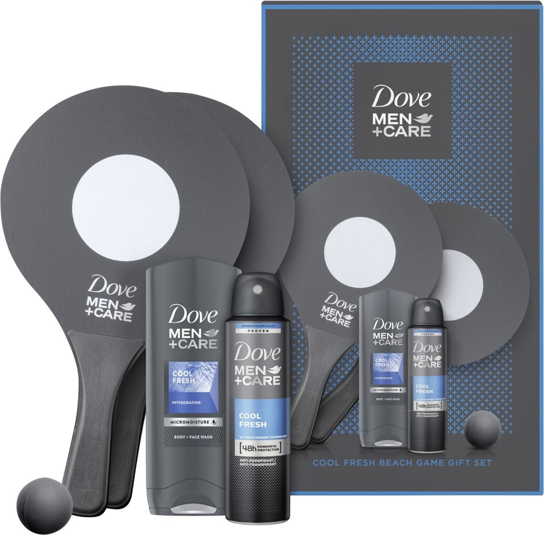 Dove Men + Care Beach Set - The perfect gift for sporty men - Packaging damaged