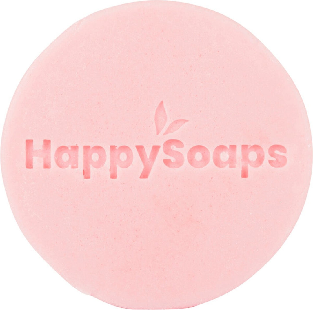 HappySoaps Conditioner Bar – Tender Rose – Alle Haartypen – 100 % plastikfrei, natürlich und vegan – 65 g