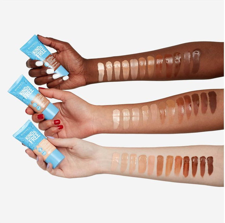 Rimmel London KIND &amp; FREE Vegan Foundation - 400 Natural Beige