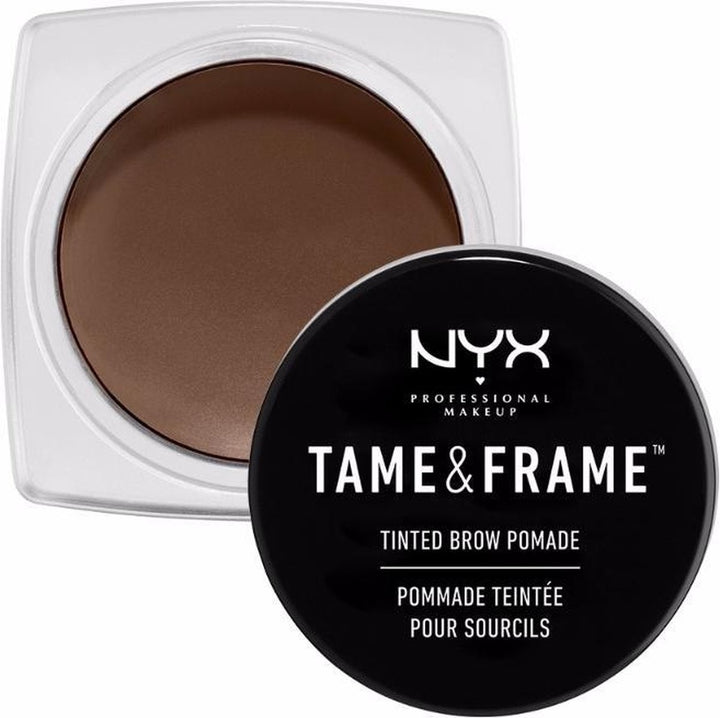 NYX Professional Makeup Tame &amp; Frame Brow Pomade – Brunette TFBP03 – Augenbrauenpomade – 5 gr