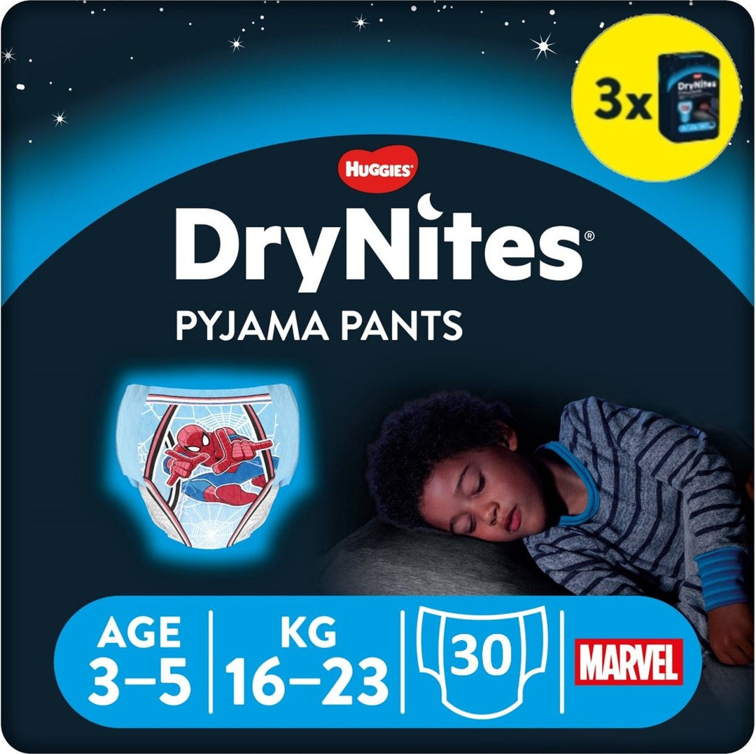 DryNites diaper pants - boys - 3 to 5 years (16 - 23 kg) 30 pieces - Packaging damaged