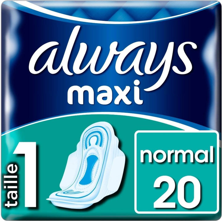 Always Maxi Normal Sanitary Pads 20 pcs.