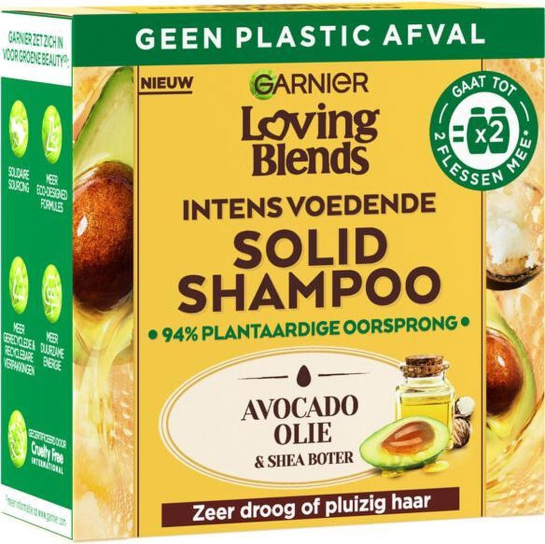 Garnier Shampoo Bar Loving Blends Avocado Sheaboter - 60g