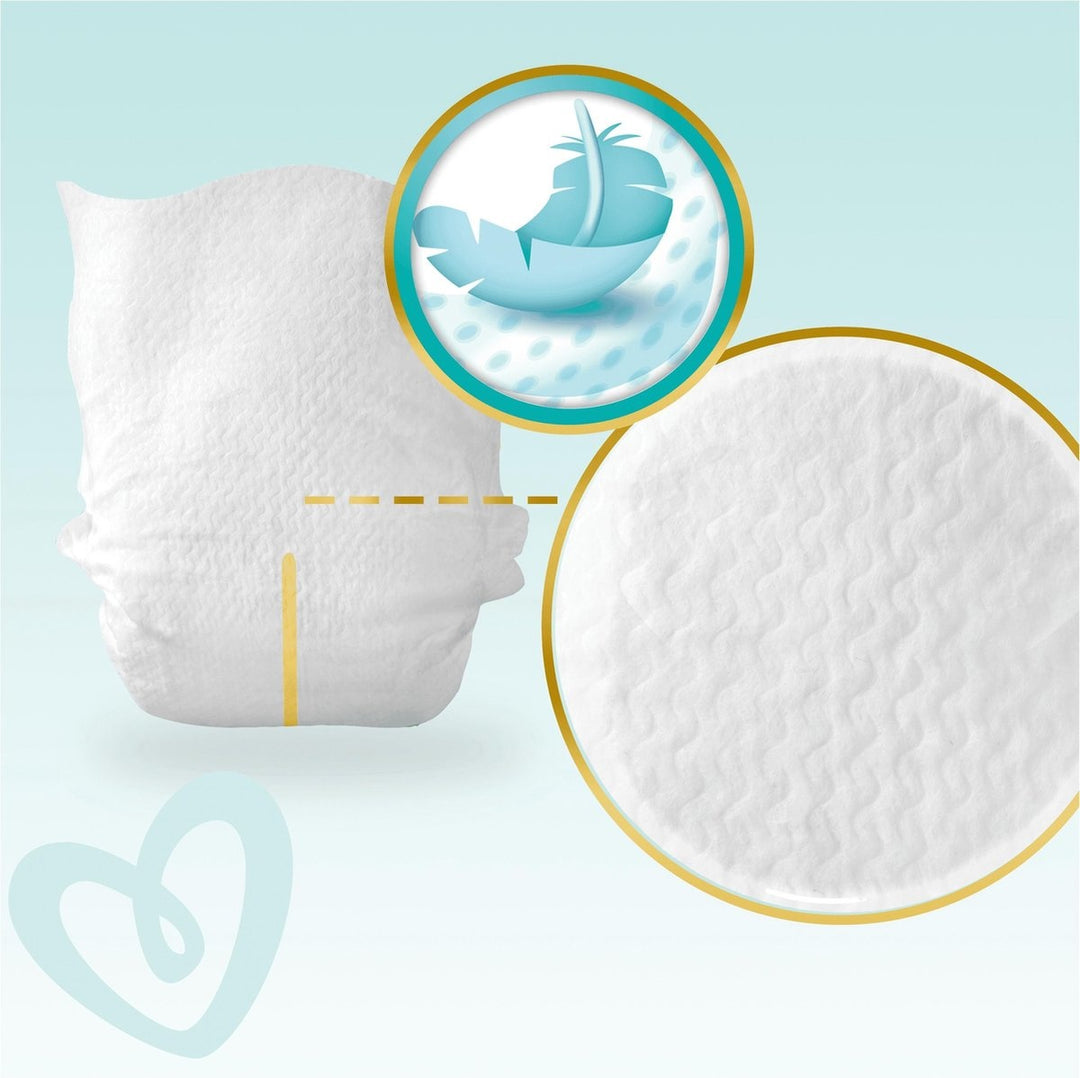 Pampers Premium Protection Größe 4 – 9 kg/14 kg – 78 Stück.