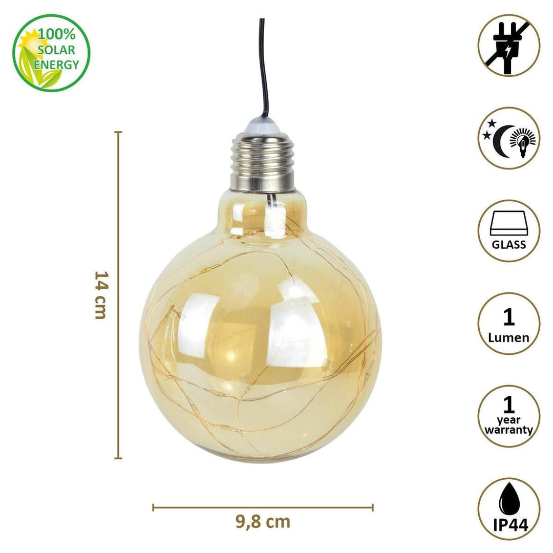 O'Daddy Solar Light Bulb SHAM - warm/white LED mood lighting