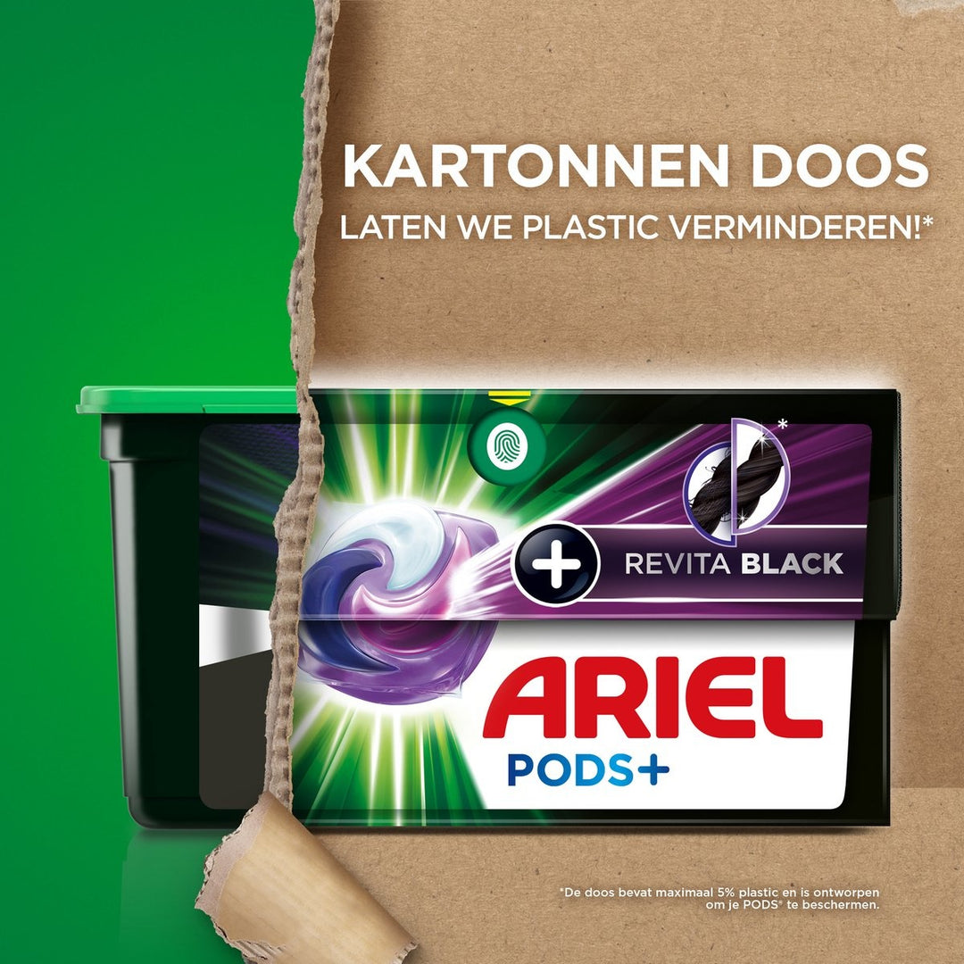 Ariel Waschmittelkapseln + Revitablack – Für schwarze Wäsche – 28 Wäschen