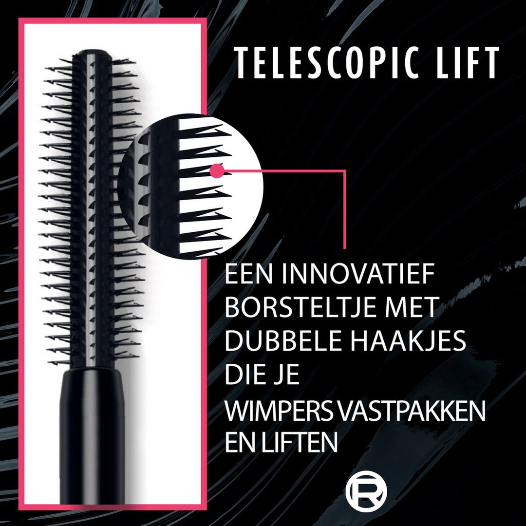 L'Oréal Paris Telescopic Lift Mascara ‚Black - Mascara for long, lifted lashes and volume ‚9.9ml