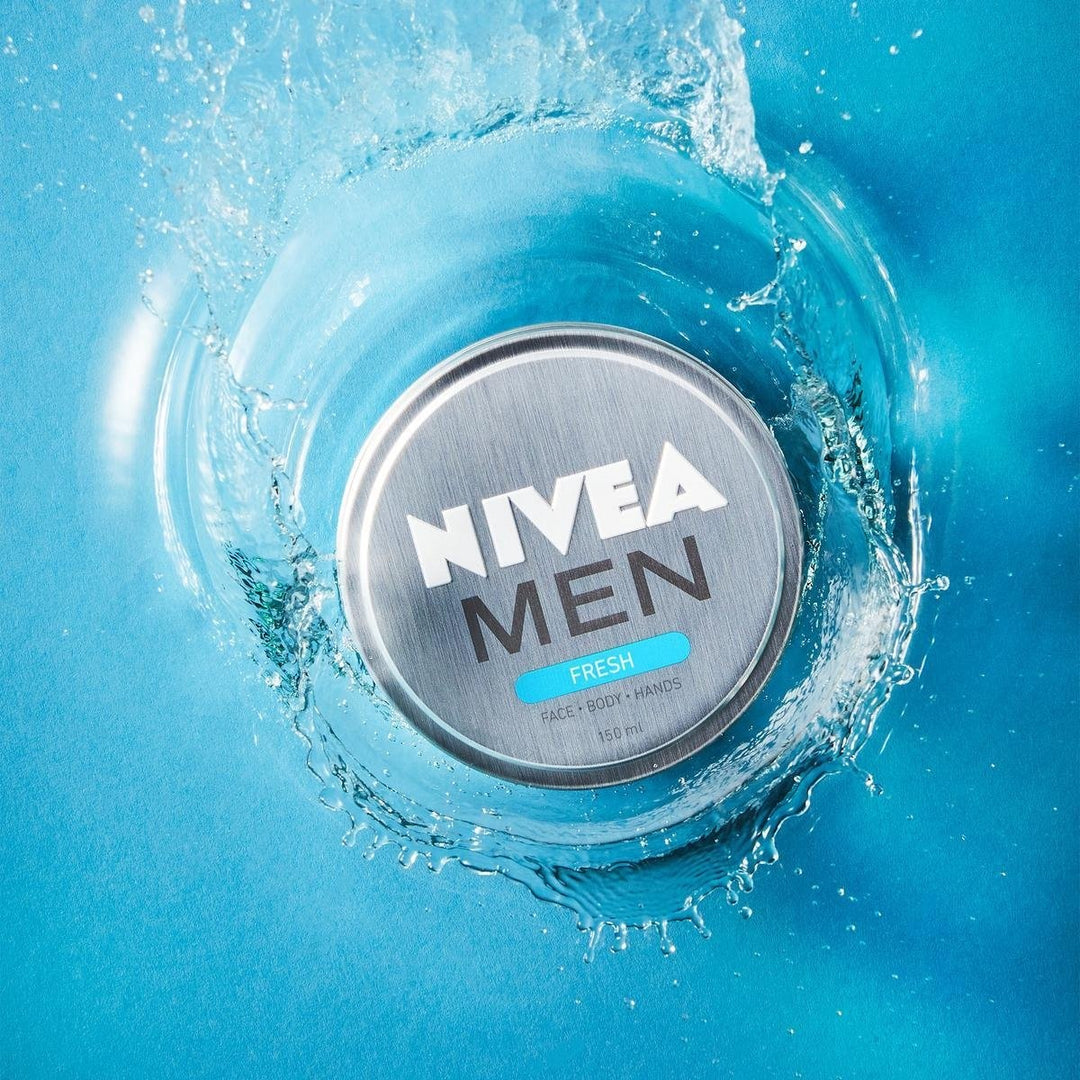 NIVEA MEN FRESH hydratatie van gezicht, lichaam en handen -150ml